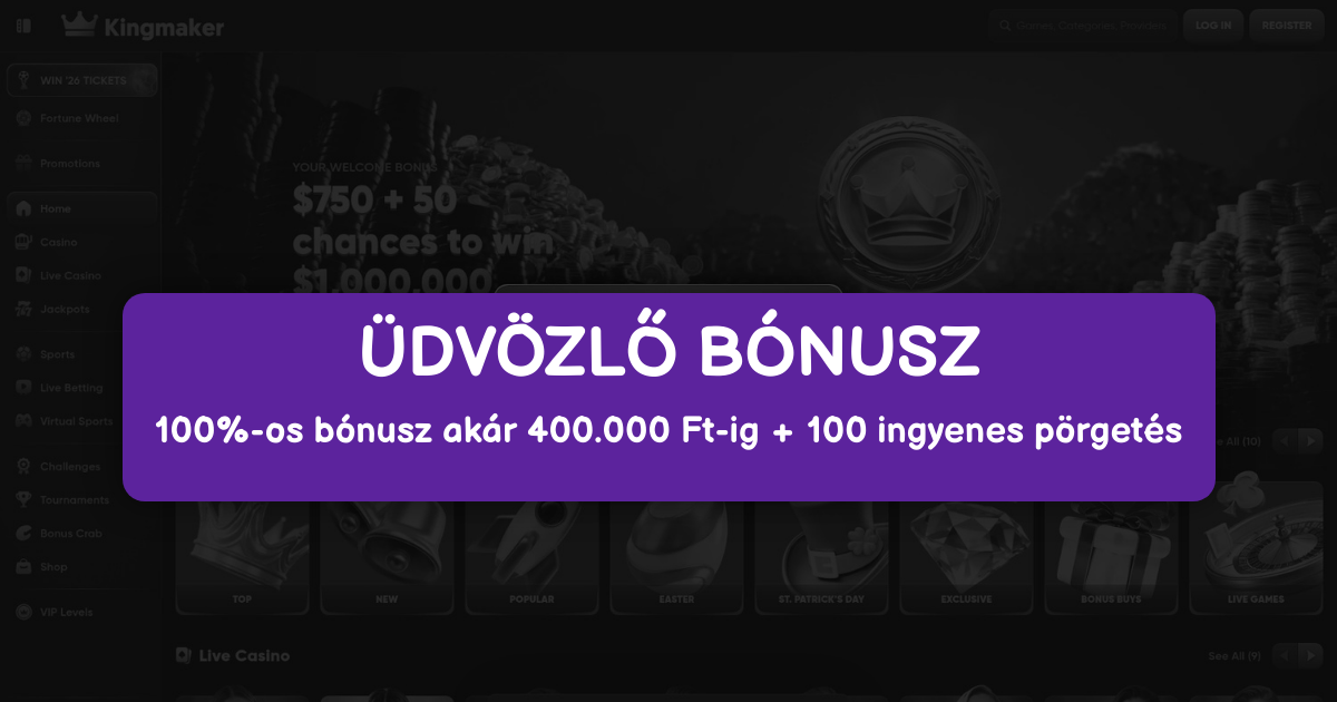 Kingmaker Casino Magyarország