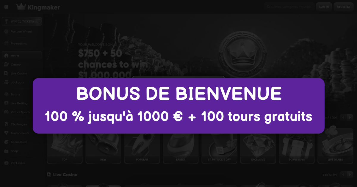 Kingmaker Casino France
